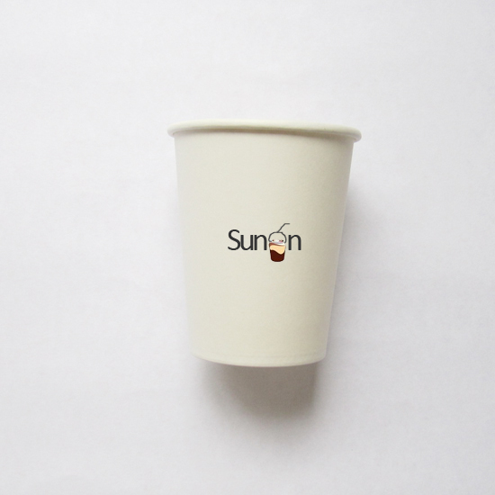 white paper cups