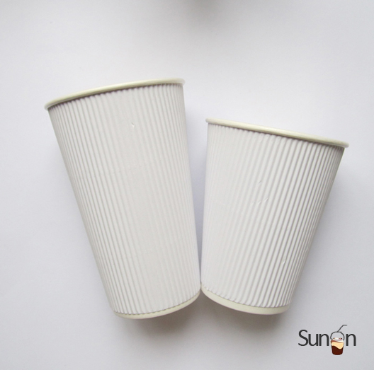 white paper cup