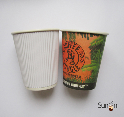 white paper cup