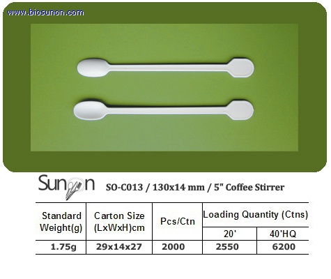 Starch Coffee Stirrer