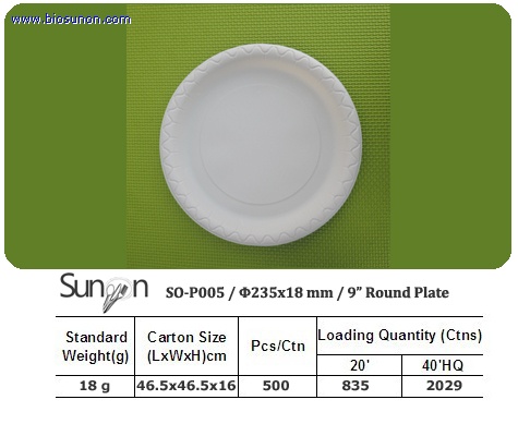 9inch plate